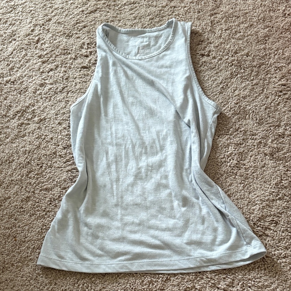 Nike Women's Light Gray Muscle Tee